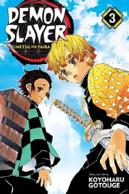 Demon Slayer: Kimetsu No Yaiba, Volume 3 cover