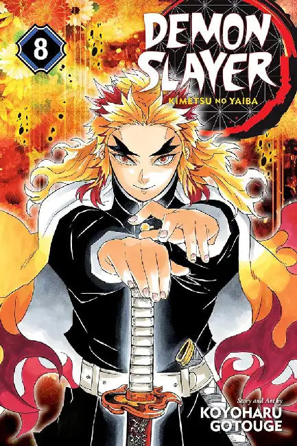 Demon Slayer: Kimetsu No Yaiba, Volume 08 cover