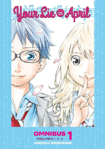 Your Lie in April Omnibus 1 (Vol. 1-3) cover