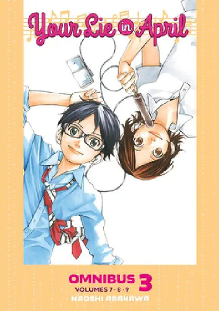 Your Lie in April Omnibus 3 (Vol. 7-9) cover